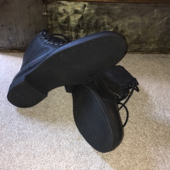 Marc Joseph NWOT New York Men’s Luxury Lace Up Lug Boot Ankle in black, size 12 - Picture 6 of 11